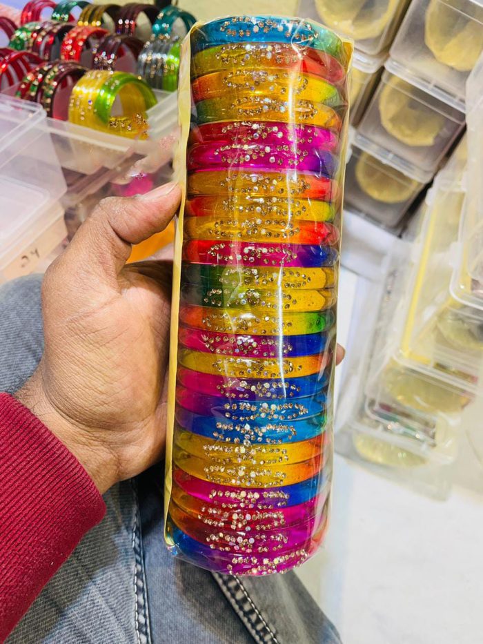 Kacher Bangles Set – Party & Festive Wear - Image 1