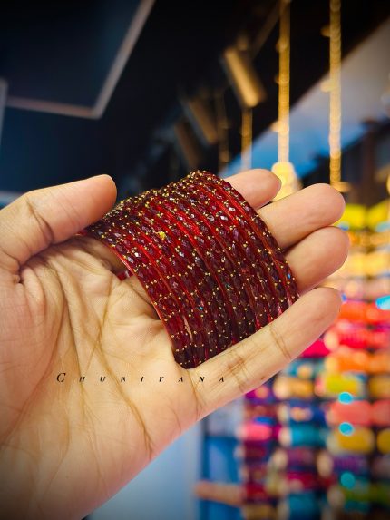 Rindrop Kacer Curi- Maroon – Festive