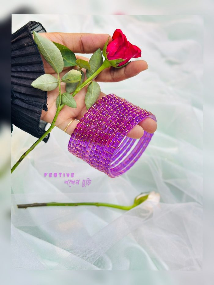 Rindrop Kacer Curi- Purple – Festive - Image 1